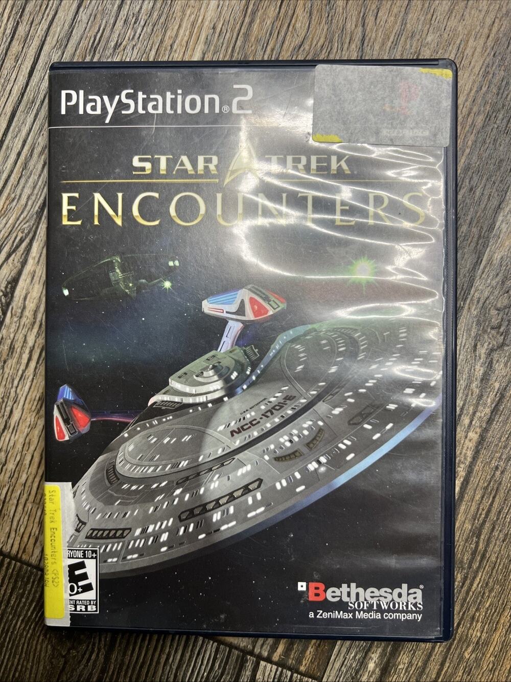 Star Trek Encounters PS2 PlayStation 2 2006 CIB Complete in Box Bethesda